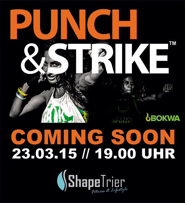 Bokwa Punch & Strike Shape Trier Föhren Schweich Fitness