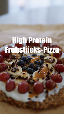 High Protein Frühstücks Pizza