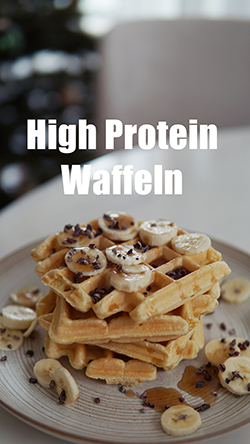 High Protein Waffeln